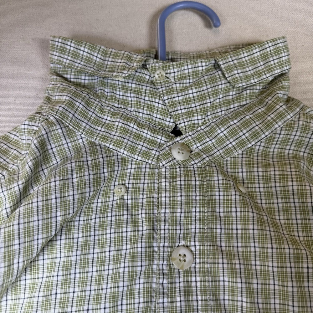 ExOfficio Hiking Fishing Shirt Mens XL LS High Neck Option Vented Breathable